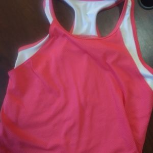 Layered Sport Tank Top